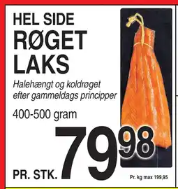 ABC Lavpris RØGET LAKS tilbud