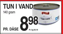 ABC Lavpris TUN I VAND tilbud