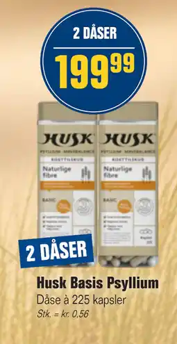 Husk Basis Psyllium