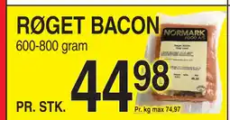 ABC Lavpris RØGET BACON tilbud