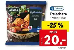 Lidl Pølsehorn tilbud