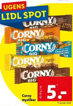 Lidl Corny myslibar tilbud