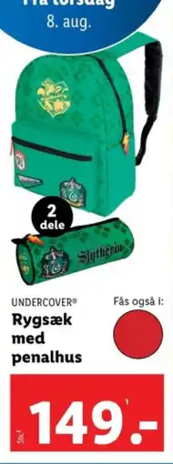 Lidl Rygsæk med penalhus tilbud