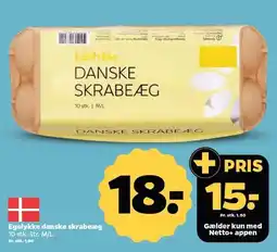 Netto Egelykke danske skrabeæg tilbud