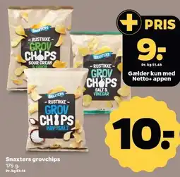 Netto Snaxters grovchips tilbud