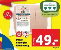 Lidl Dansk økologisk flæskesteg tilbud