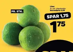Netto Lime pr stk tilbud