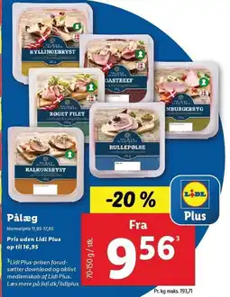 Lidl Pålæg tilbud