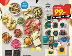 Bilka Tapas - 7 PAKKER tilbud
