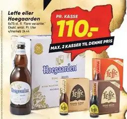 Bilka Leffe eller Hoegaarden tilbud