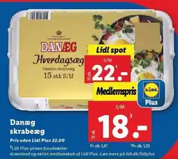 Lidl Danæg skrabeæg tilbud