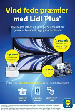 Lidl Vind fede præmier med Lidl Plus tilbud