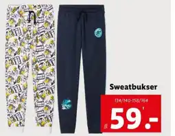 Lidl Sweatbukser tilbud