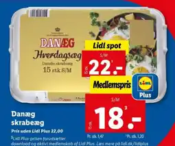 Lidl Danske skrabeæg tilbud