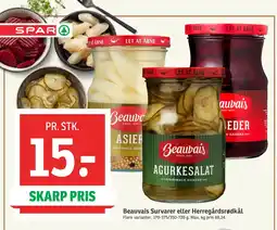 SPAR Beauvais Survarer eller Herregårdsrødkål tilbud