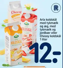 REMA 1000 Arla koldskål med tykmælk og æg, med tykmælk og tilbud