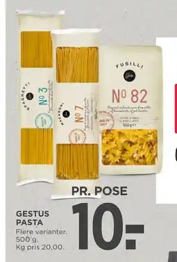 MENY GESTUS PASTA tilbud