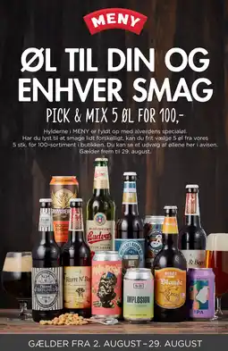 MENY ØL TIL DIN OG ENHVER SMAG tilbud