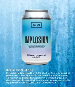 MENY IMPLOSION LAGER tilbud