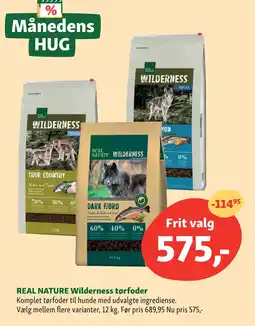 Maxi Zoo REAL NATURE Wilderness tørfoder tilbud