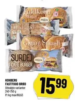 Løvbjerg KOHBERG FASTFOOD BRØD tilbud