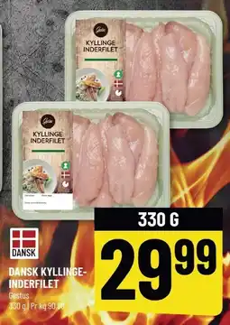 Løvbjerg DANSK KYLLINGEINDERFILET tilbud