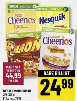 Løvbjerg NESTLÉ MORGENMAD tilbud