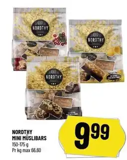 Løvbjerg NORDTHY MINI MÜSLIBARS tilbud