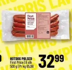 Løvbjerg HOTDOG PØLSER tilbud