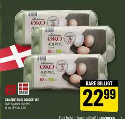 Løvbjerg Øko Æg M/L tilbud