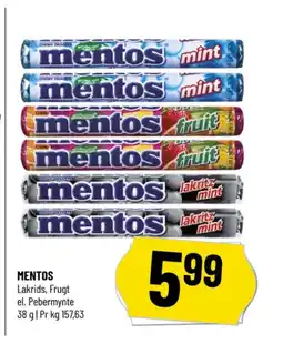 Løvbjerg Pastiller Lakrits Mint tilbud