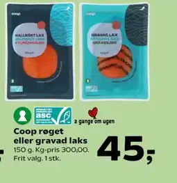SuperBrugsen Laks i skiver tilbud