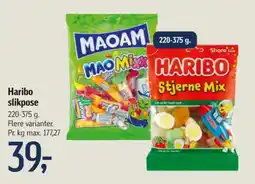 Føtex Slikposer tilbud