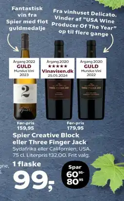 SuperBrugsen Californisk Rødvin tilbud