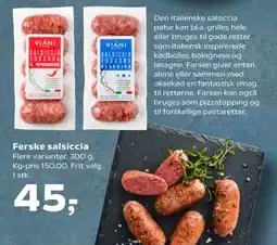 SuperBrugsen Salsiccia Toscana Classica tilbud