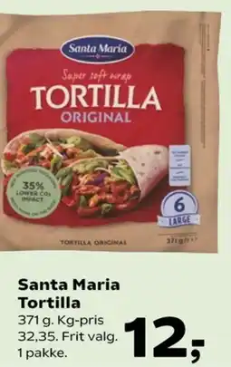Tortillawrap Original 6 Large