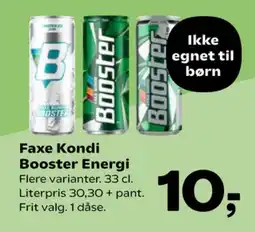 Kvickly Energidrik tilbud