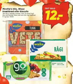 Go Ahead Fruit Biscuits