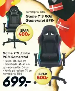 Bilka Gamerstol tilbud