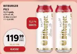 Scandinavian Park BITBURGER PILS tilbud