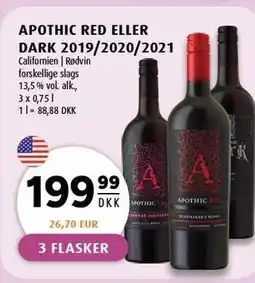 Scandinavian Park APOTHIC RED ELLER DARK 2019/2020/2021 tilbud