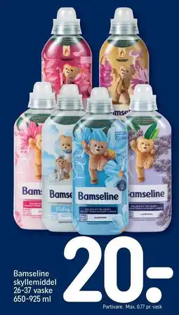 REMA 1000 Bamseline skyllemiddel tilbud