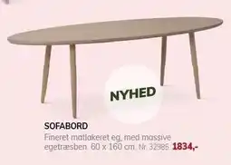 Daells Bolighus SOFABORD tilbud