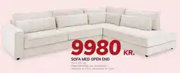 Daells Bolighus SOFA MED OPEN END tilbud
