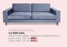 Daells Bolighus 3+2 PERS SOFA tilbud