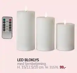 Daells Bolighus LED BLOKLYS tilbud