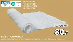 JYSK BASIC T40 RULLEMADRAS tilbud