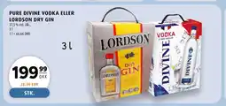 Scandinavian Park PURE DIVINE VODKA ELLER LORDSON DRY GIN tilbud