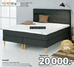 JYSK DUNLOPILLO C300 KONTINENTALSENG tilbud