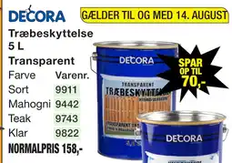Harald Nyborg Træbeskyttelse 5 L Transparent tilbud
